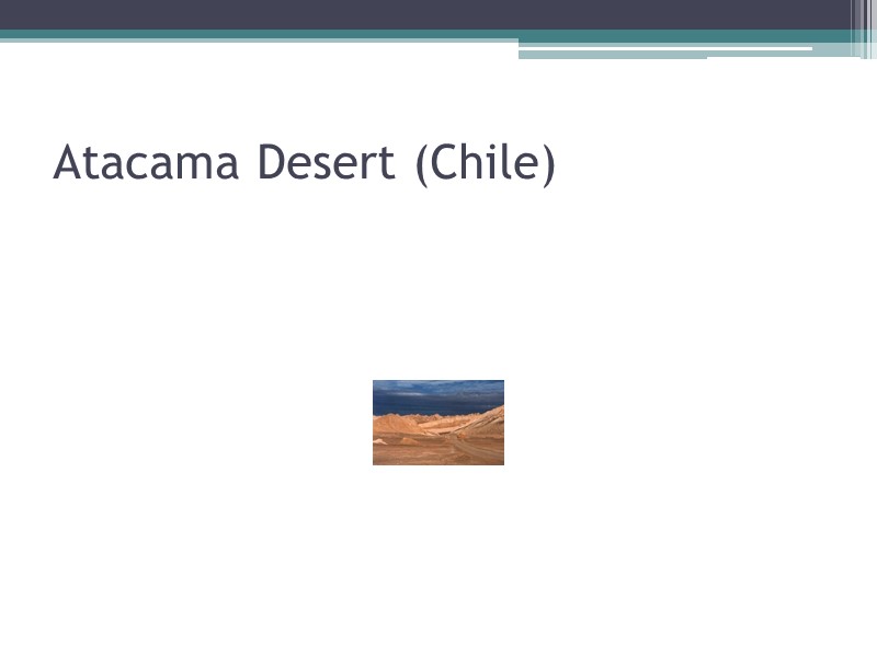 Atacama Desert (Chile)